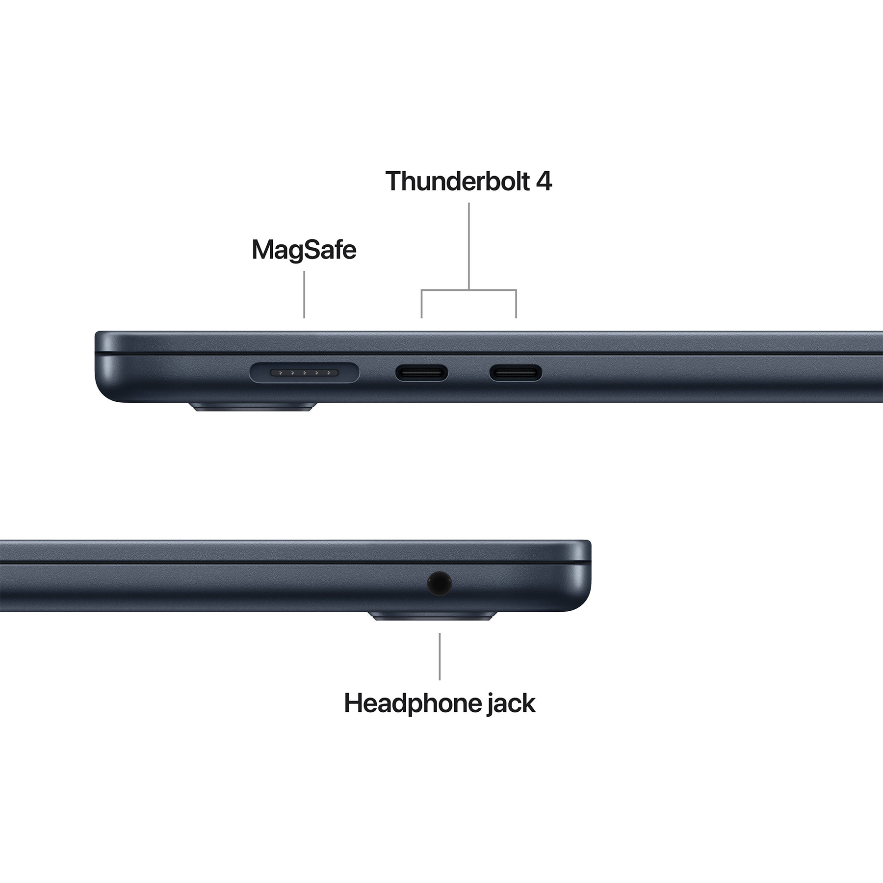 Apple MacBook Air 15,3" (M5 10C CPU, 10C GPU, 2026) 16Gb/512Gb (midnight) (MDVH4UA/A)