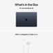 Apple MacBook Air 15,3" (M5 10C CPU, 10C GPU, 2026) 16Gb/512Gb (midnight) (MDVH4UA/A)