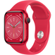 Apple Watch Series 8 (GPS) 41mm Aluminum Case (red) with Sport Band (red) (MNP73) Regular, 130-200mm
